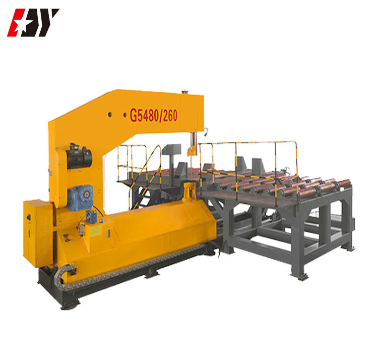 Vertical band saw machine metalworking