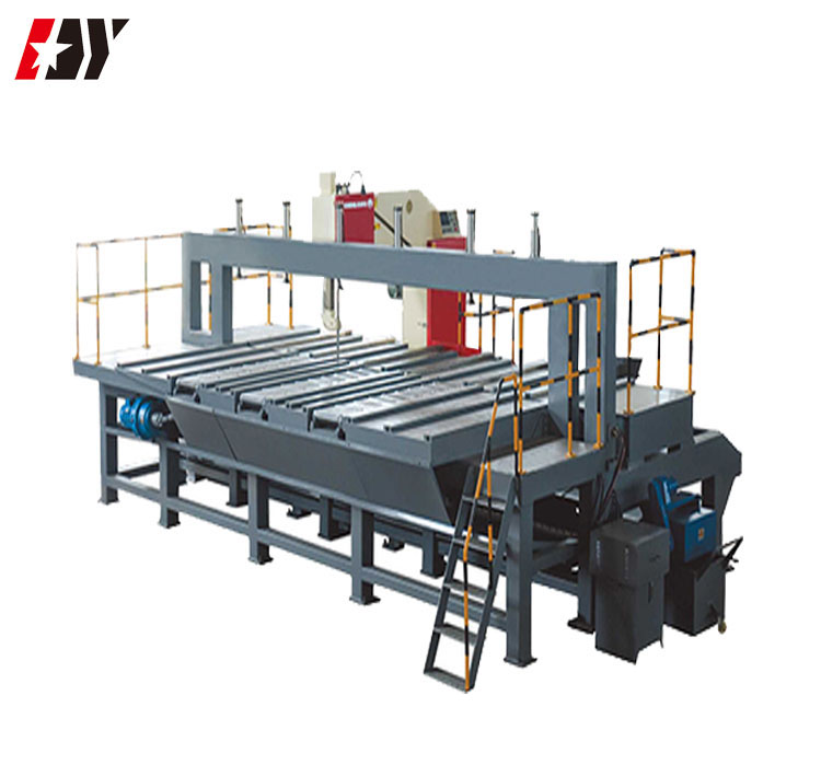 Vertical belt sawing machine