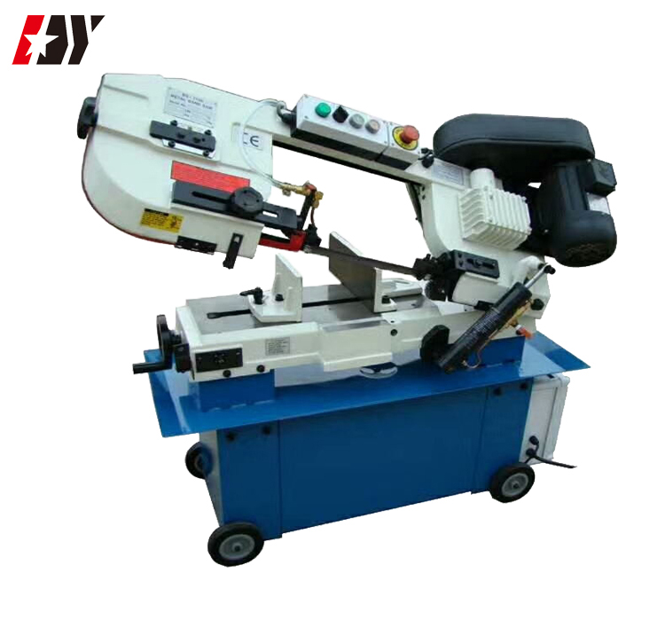 horizontal mini band saw china price machine BS712 stationary bandsaw factory